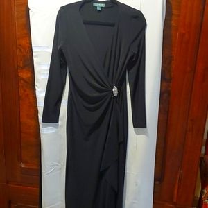 Ralph Lauren black, size 10 long formalwear